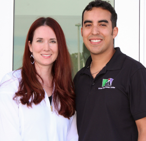 Dr. Natalie Ortiz and Dr. Ramon Ortiz