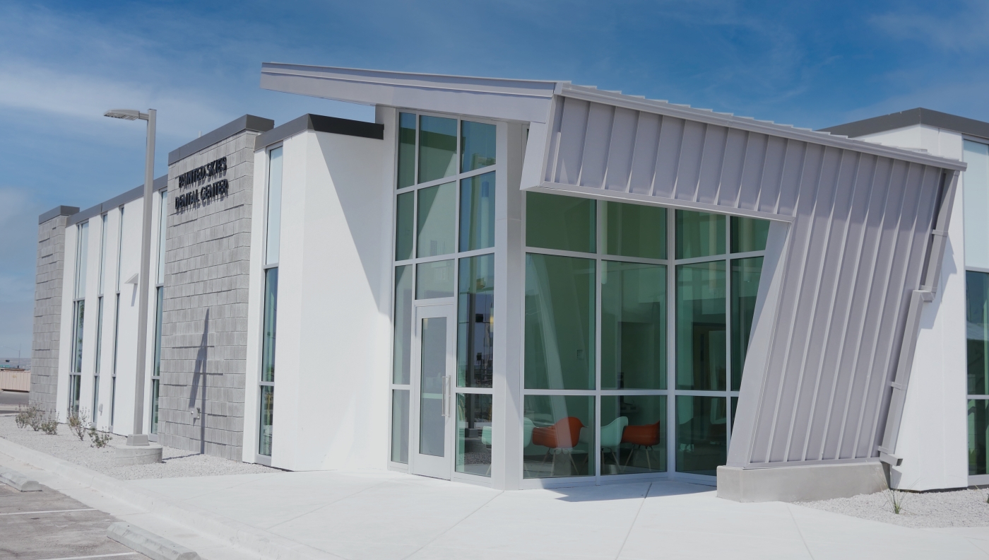 Outside view of the Painted Skies Dental Center in Las Cruces New Mexico