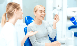 patient happy with cost of veneers in Las Cruces